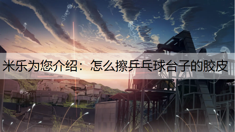 米乐为您介绍：怎么擦乒乓球台子的胶皮