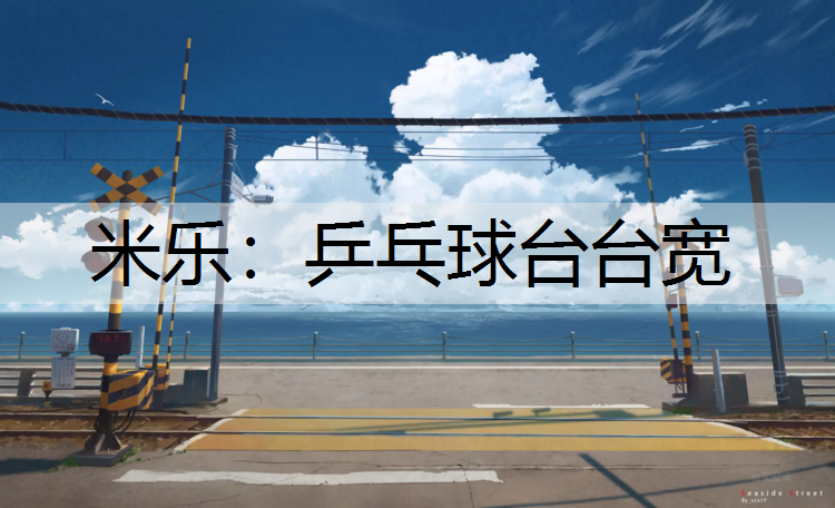 米乐：乒乓球台台宽