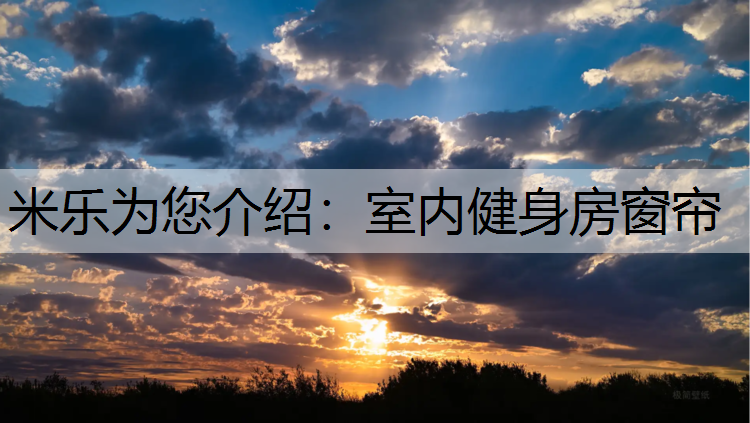 室内健身房窗帘