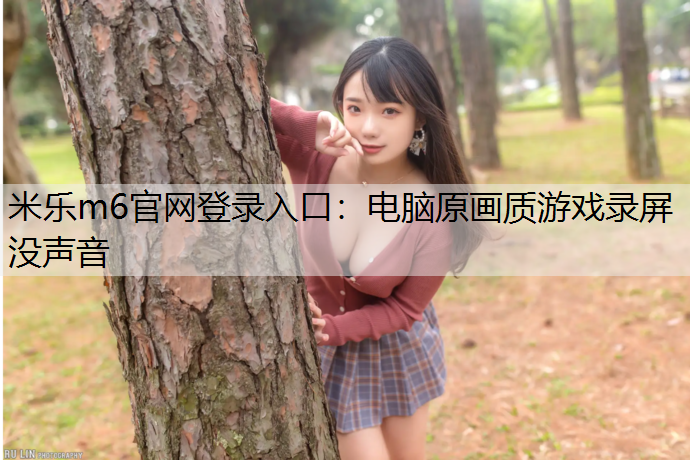 电脑原画质游戏录屏没声音